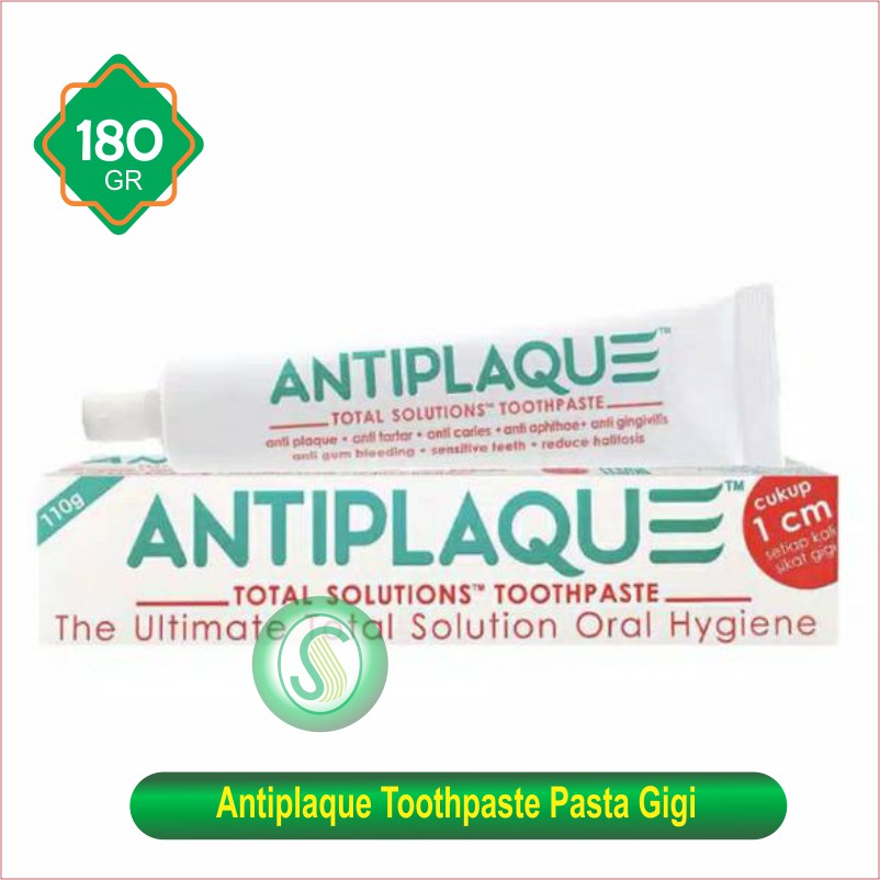 Antiplaque Toothpaste Pasta gigi 75gr / 110gr / 180gr