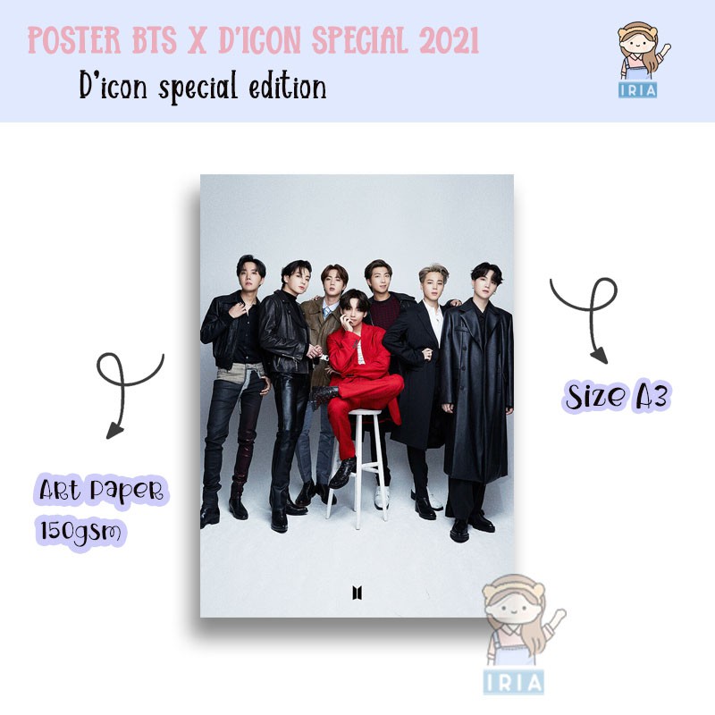 Poster BTS X Dicon 2021 New Seasons Greetings