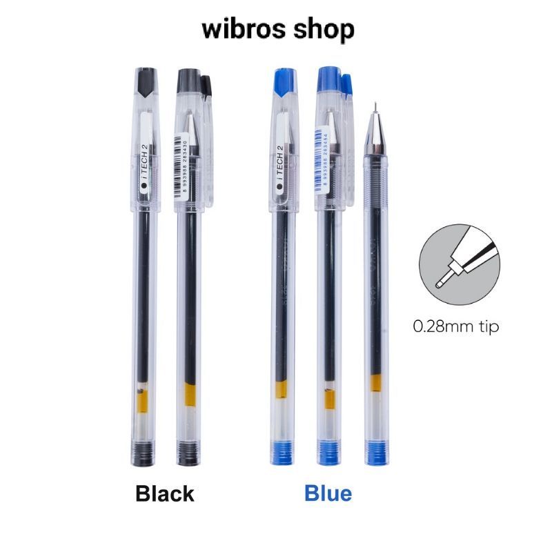 

Gel Pen Pulpen Pena Joyko GP-266 iTech 2 0.28 mm
