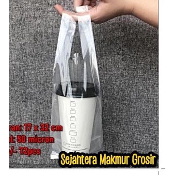 

Kantong Plastik Bening Transparan / Kresek Bening Super Tebal No 17