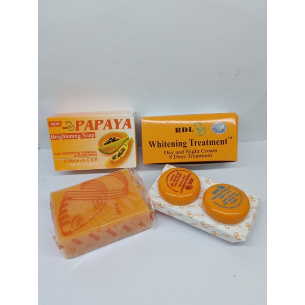 PAKET RDL // CREAM RDL 8 HARI + SABUN PAPAYA ORIGINAL