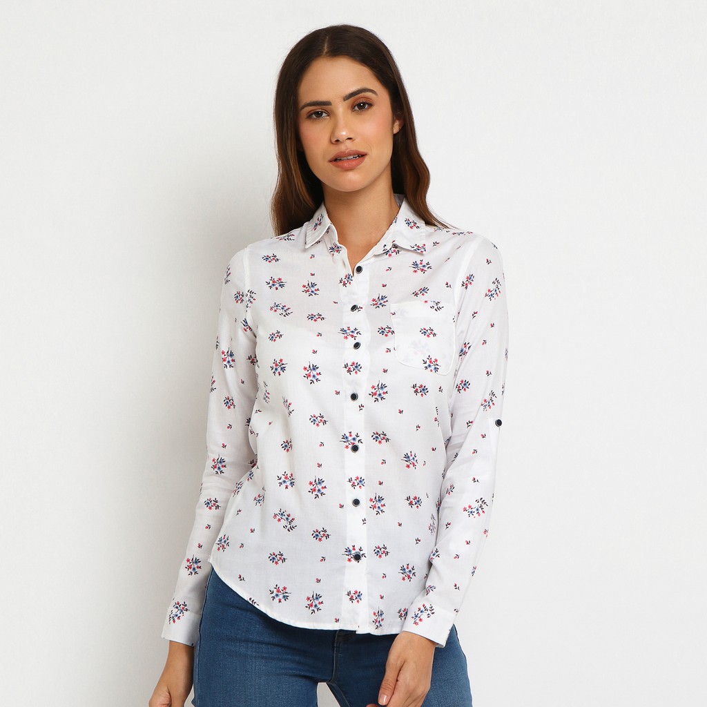 

C2 Honora White Casual Shirt