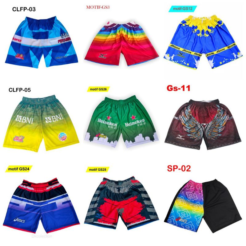 Celana volley ball fullprinting