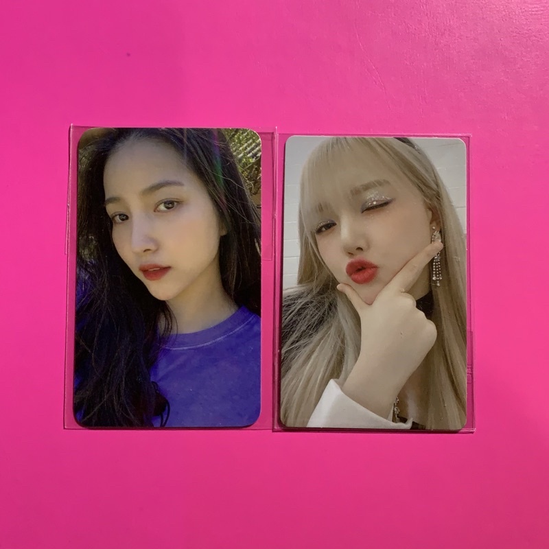 (booked) gfriend memoria gapyeong sowon & wn yerin photocard / pc