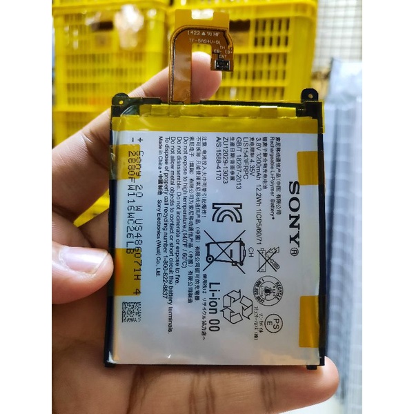 Baterai Xperia Z2 D6503 D6502 Lis1543erpc ORIGINAL