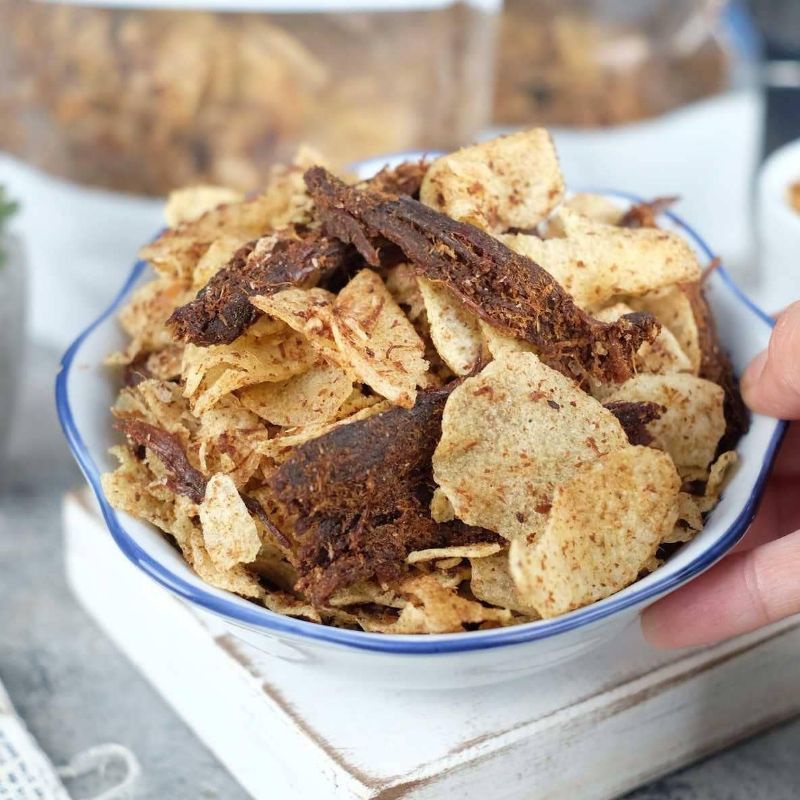 

Keripik Kentang Dendeng (Dentang) Khas Sumatera Barat
