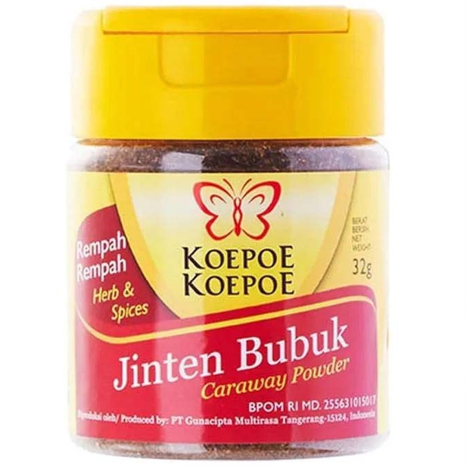 

Koepoe Jinten Bubuk 32gr Koepoe-Koepoe Caraway Powder