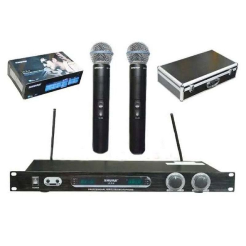 Mic Wireless Shure Ulx4/Beta58 Baru