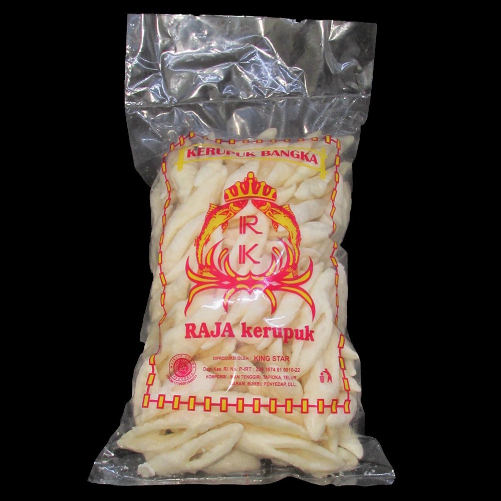 

Kerupuk Bangka Raja Kerupuk - Kerupuk Buncis 200 gram - Dua Kantong