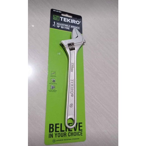 Kunci Inggris Tekiro 10 inch / Adjustable Wrench 10 INCH