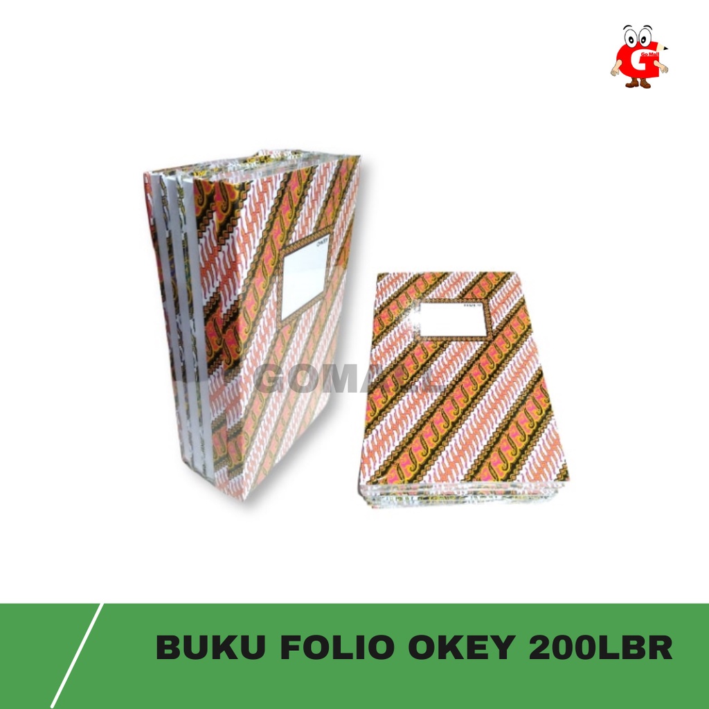 

Okey Buku Folio 200 Lembar / Buku Akuntansi Okey 200 Lembar