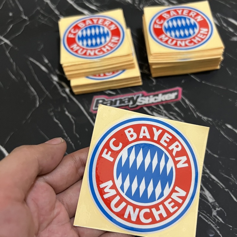 STICKER STIKER BAYERN MUNCHEN CUTTING