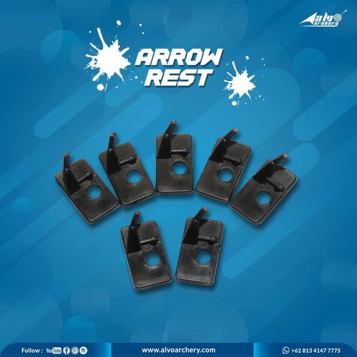 Aksesoris panah tatakan anak panah atau arrow rest