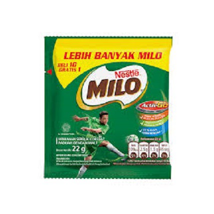 

Milo 3 in 1 Active Go Sachet 35 22 300 800 gram 1 kg