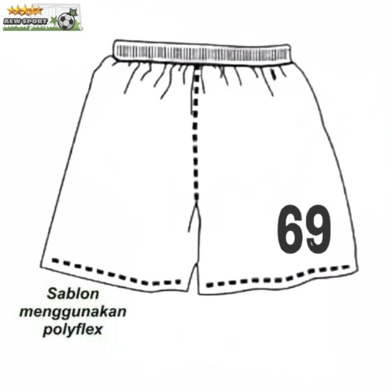 JASA TAMBAH SABLON POLYFLEX NOMOR CELANA