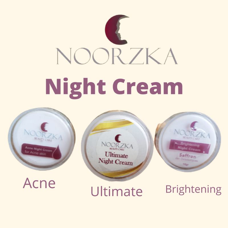 Night Cream Noorzka Samarinda Halal BPOM Aman Bumil Busui