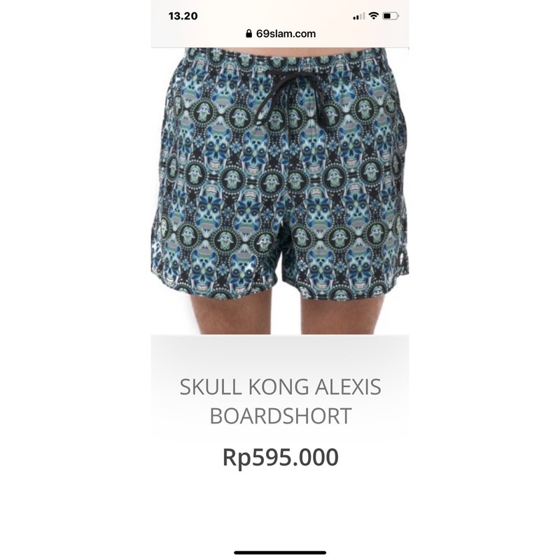 Slam69 original wanita/laki laki unisex , murah, celana pendek, nyaman, discount Up 80%