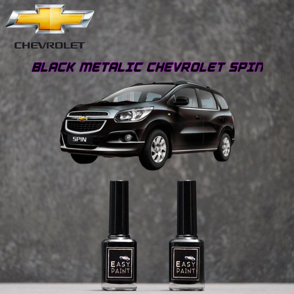 Cat Oles Black Metalic Chevrolet Spin Hitam Metalik Penghilang Baret