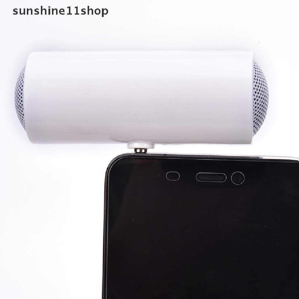 Sho Speaker Mini Portable Stereo 3.5mm Untuk MP3 Player / Handphone / Tablet Pc