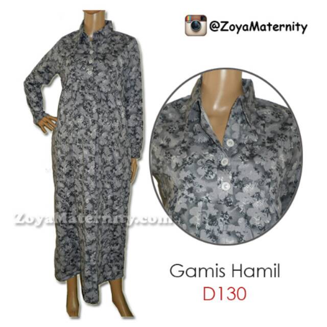 Baju Gamis Hamil D130