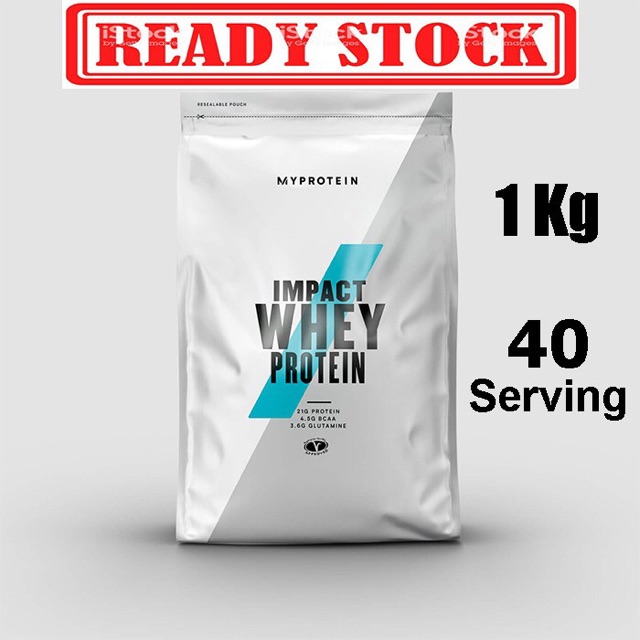 UK Impact Whey Protein 1Kg 40 Servings Myprotein My protein ORIGINAL