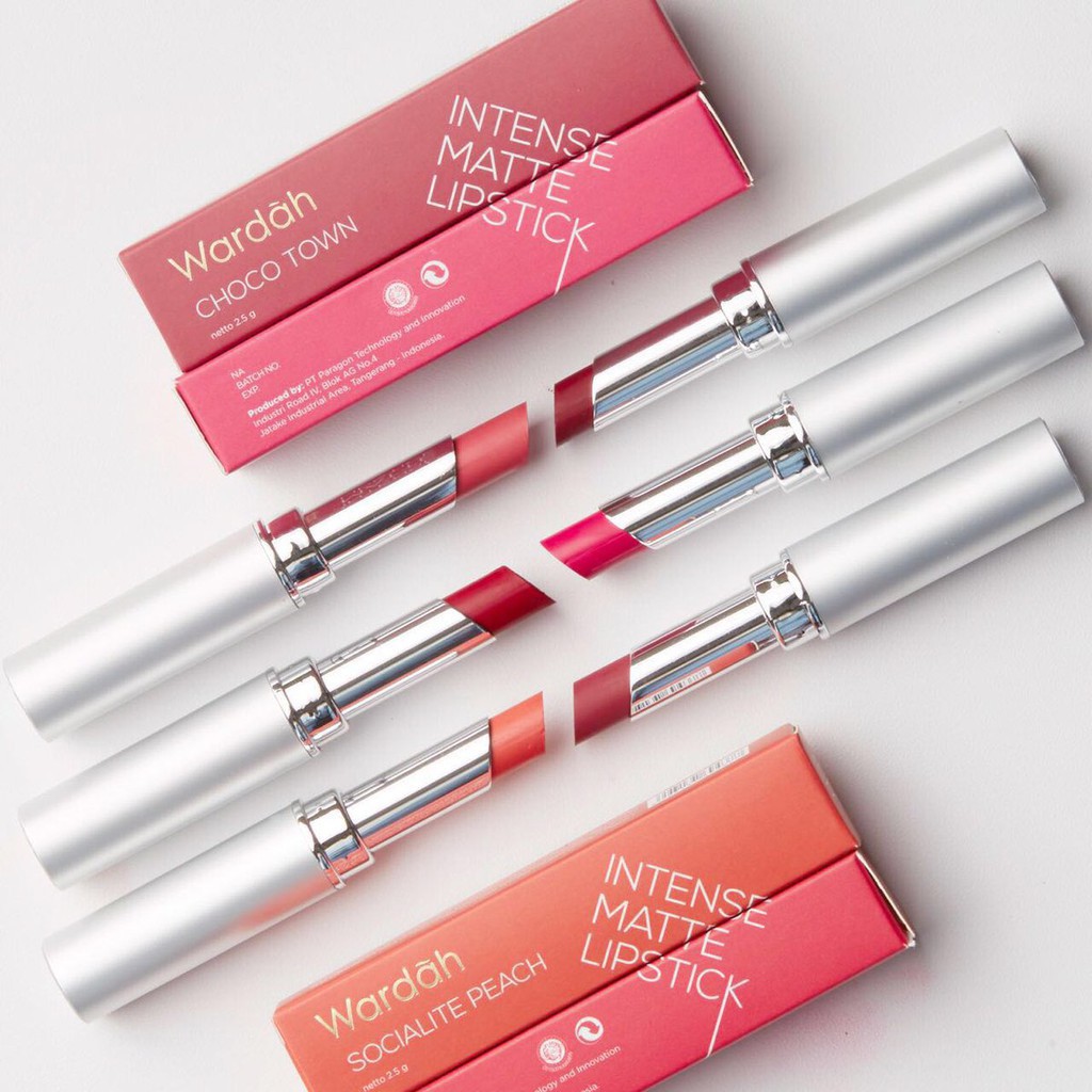 WARDAH INTENSE / Wardah Intense Matte Lipstick / Lipstick Matte / ORIGINAL Wardah Intense