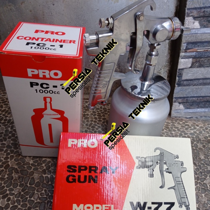 IOP | SPRAY GUN PRO TABUNG BAWAH W-77 PC1