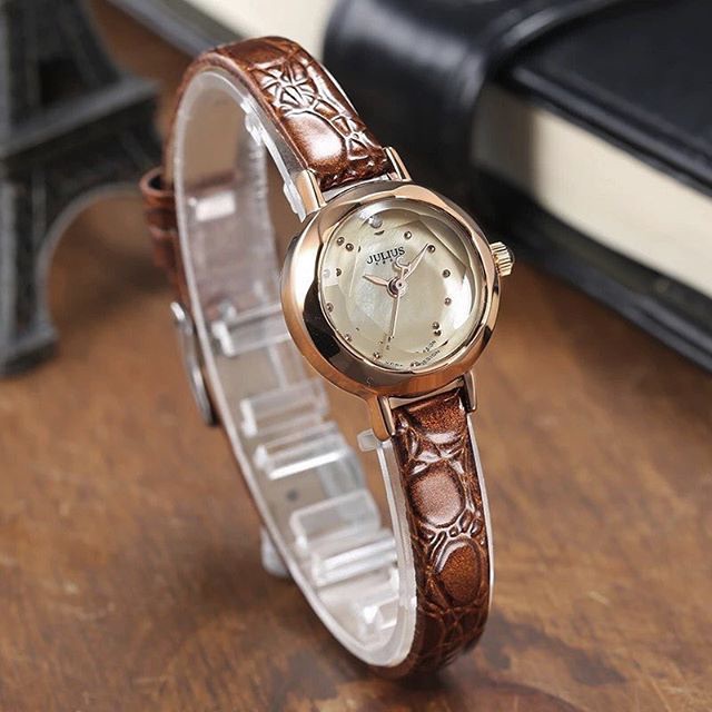 JULIUS JA-482 Jam Tangan Kecil Vintage Gaya Korea