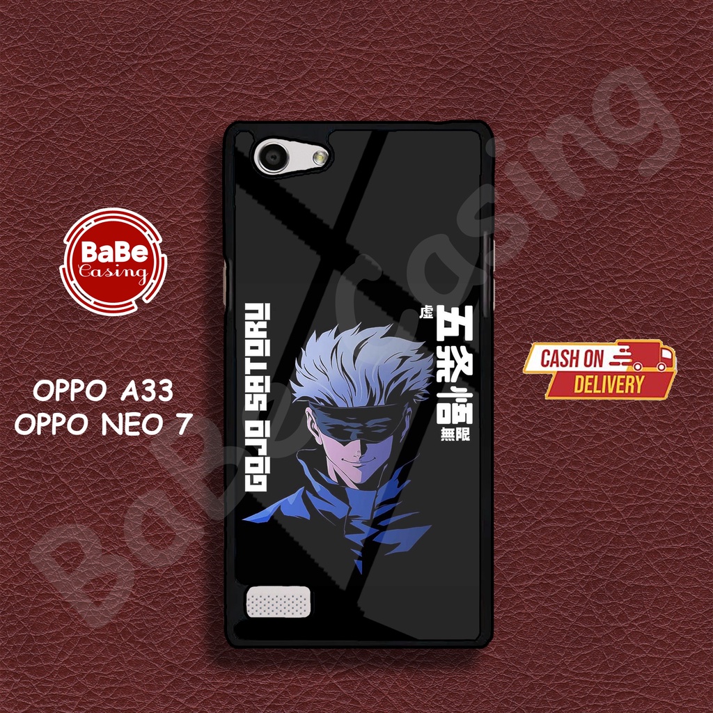 Case OPPO A33W NEO 7 Casing OPPO A33W NEO 7 case JUJUTSU Case hp kondom hp case aesthetic case anime