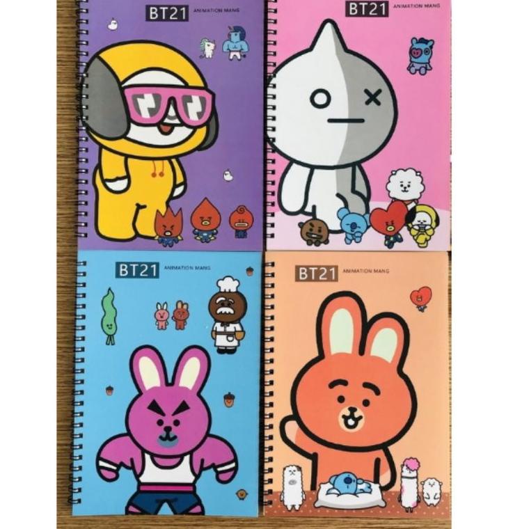 

Populer || XnW Notebook Ring Spiral BT21 / Sumiko Gurashi / Diary Ring Spiral BTS Sumiko Gurashi ||Produk@murah