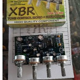 TONE CONTROL PLUS SUBWOFER XBR TUNERSYS
