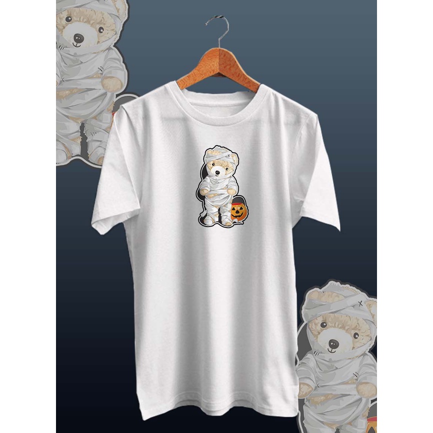 BAJU KAOS DISTRO PRIA BEAR SKI /KAOS PRIA/KAOS DISTRO/KAOS MURAH PRIA/UNISEX/COTTON COMBED 30s