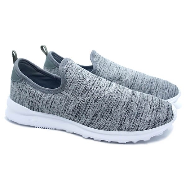 SEPATU SNEAKERS PIERO VENTURA KNIT - GREY/WHITE