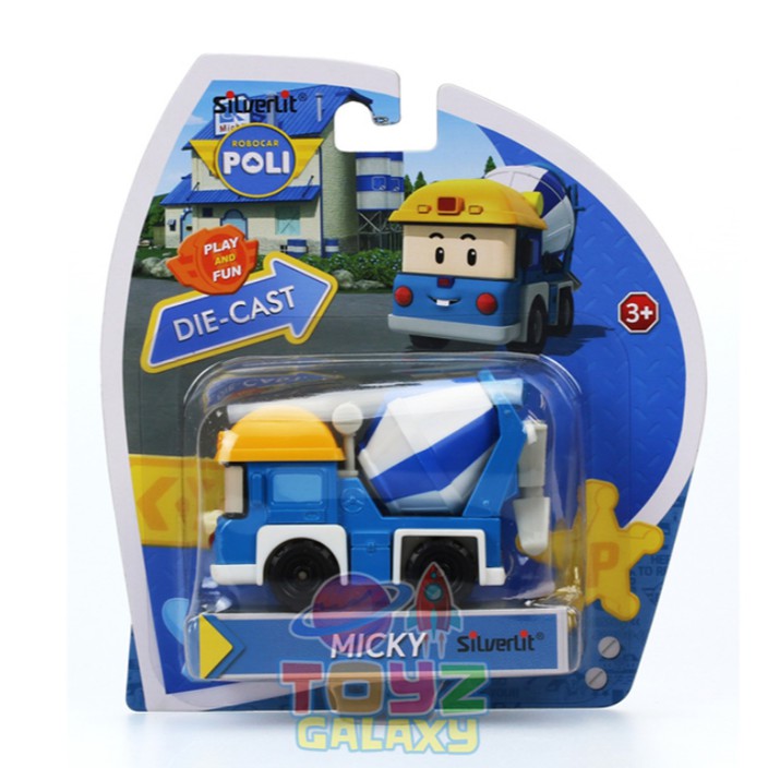 Jual Murah ROBOCAR POLI DIECAST FIGURE MICKY ORIGINAL