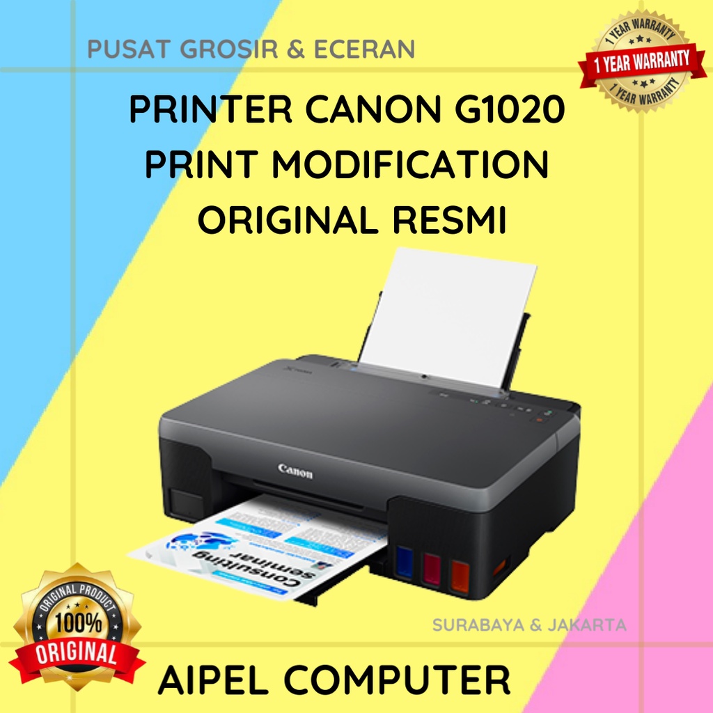 G1020 | PRINTER CANON G1020 PRINT MODIFICATION ORIGINAL RESMI (GI790)