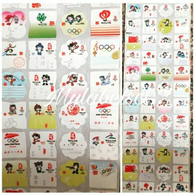 

Stiker Label Nama Name Sticker Waterproof Anti Air POLOS NO PRINT tanpa printing uk Kotak SQuare
