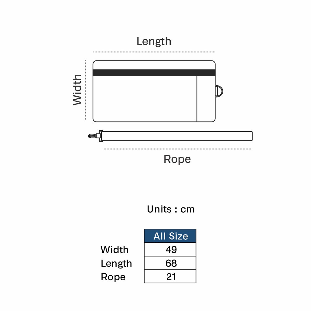 BRODO - Spholet Hanging Wallet Black-3