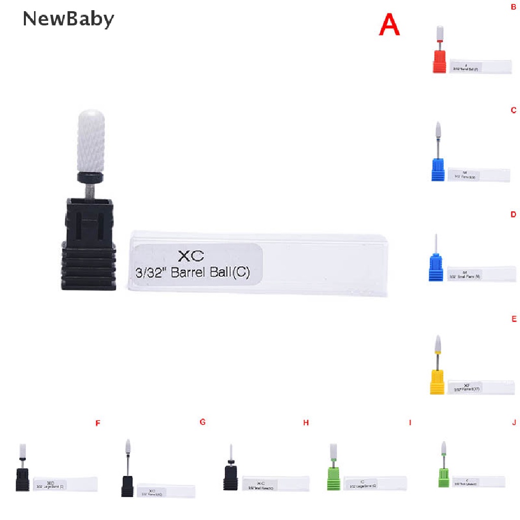 Newbaby Mata Bor Kikir Kuku Elektrik Untuk Nail Art