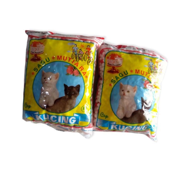 

Sagu Mutiara Cap Kucing 100g