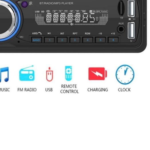 ➦ Tape Mobil Bluetooth Single Din Head Unit Double Din Fullset - Universal Semua Mobil ✮