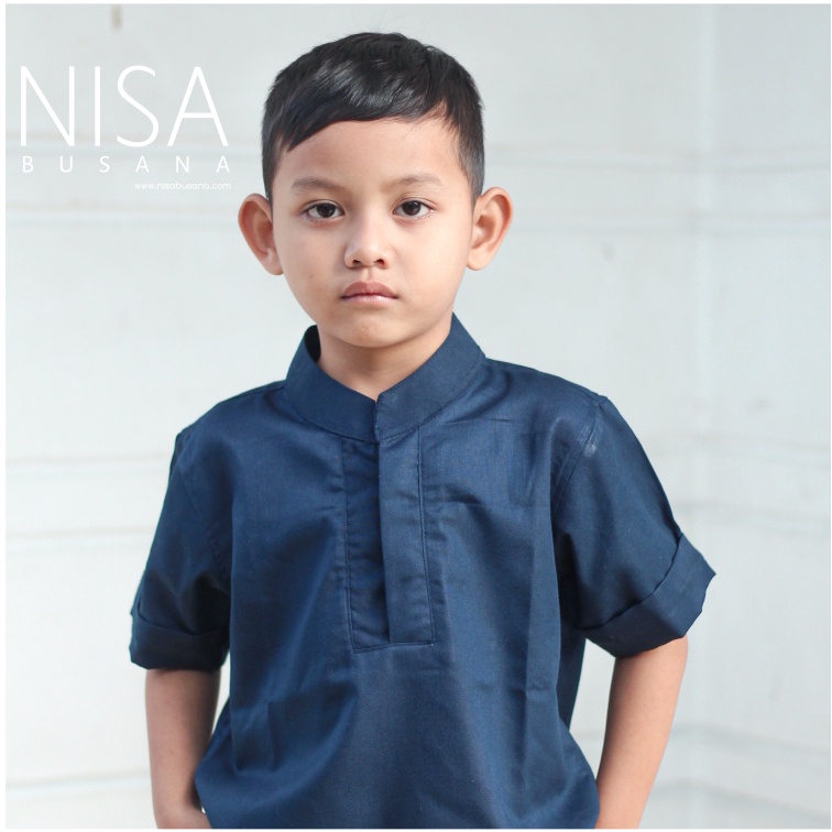 Yameena Kids Pakaian Atasan Baju Koko Anak Laki Laki Untuk Usia 1-8 Tahun Kode NB-06 By Yameenakids