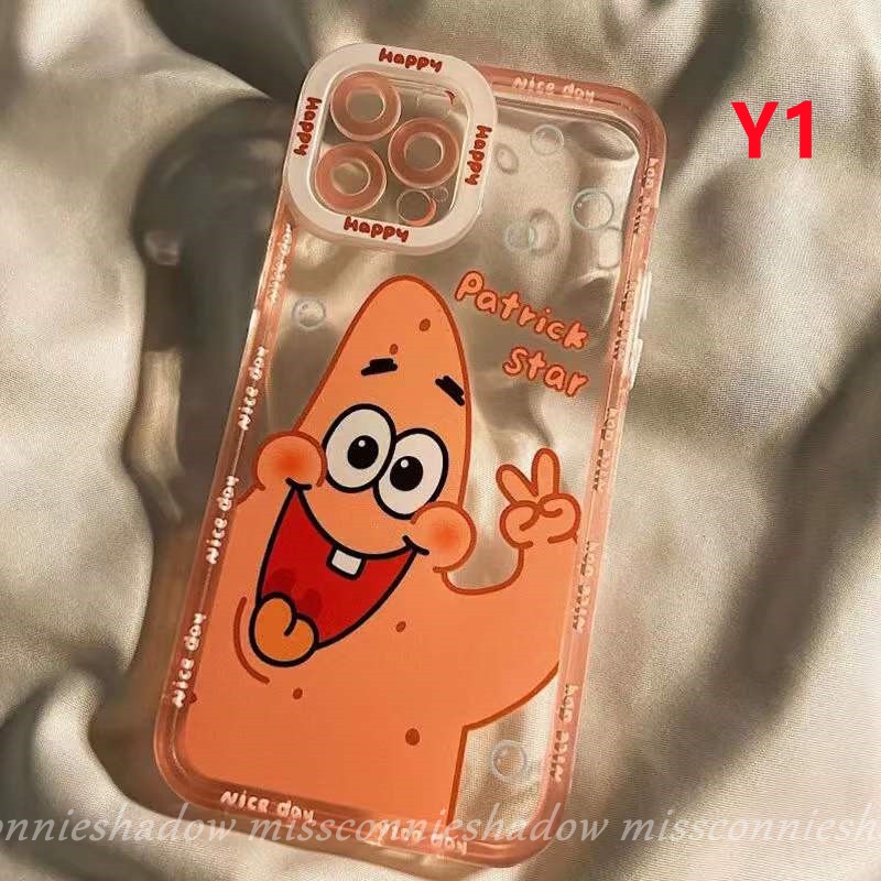 Soft Case Tpu Motif Spongebob Patrick Star Untuk Iphone 11 Xr 7 8 6 6s Plus Se 2020 X Xs 11 Pro Max 12 13 Pro Max