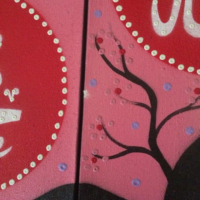 Lukisan Kaligrafi Dot Aborigin Krpn