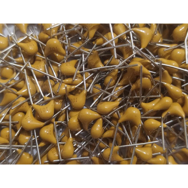 Capasitor 100pf , 100n, 47pf, 330pf, 220n, 150pf  100v multilayer per 10pcs