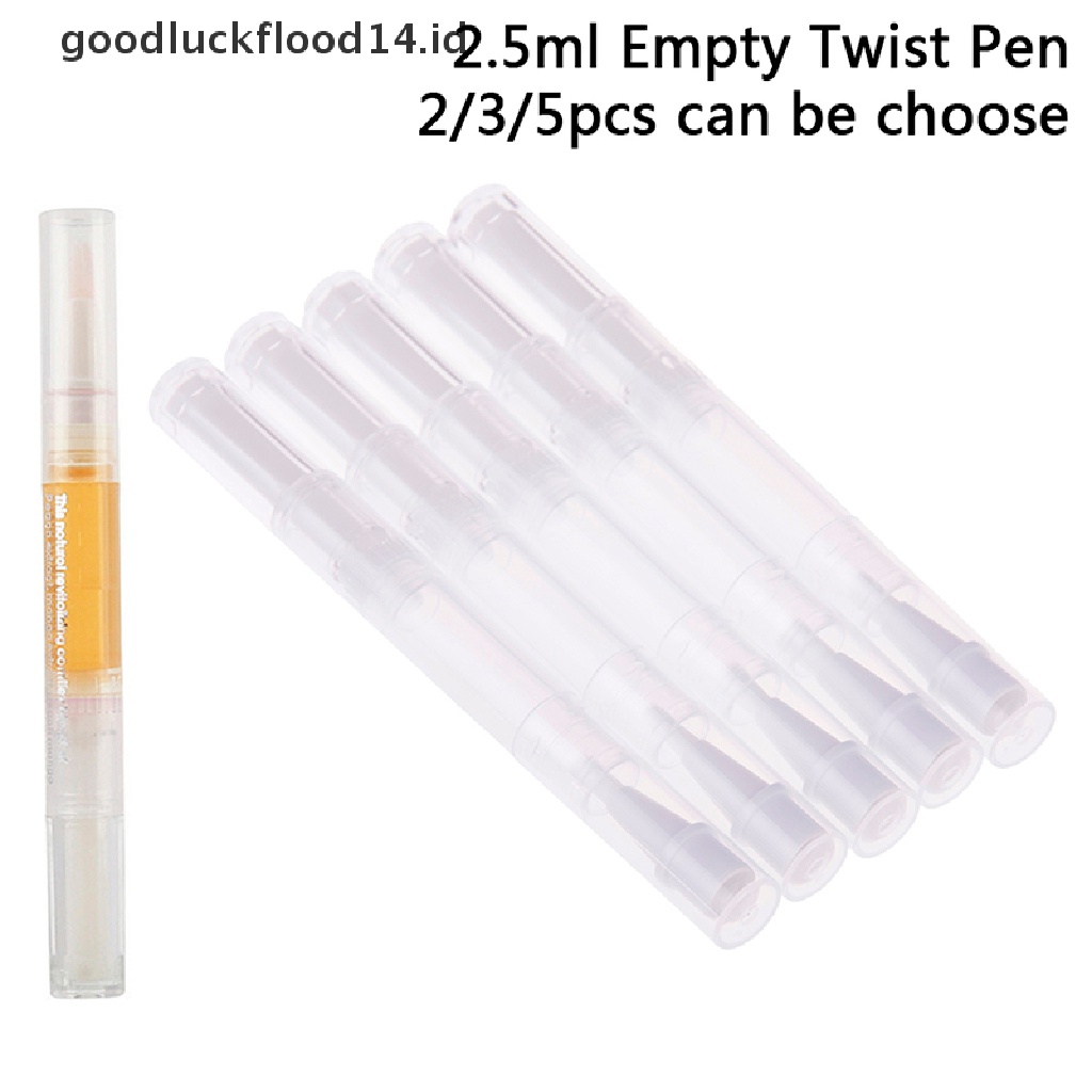 [OOID] 2.5Ml Cuticle Revitalizer Manicure Soften Pen Tool Nail Cuticle Oil Empty Pen ID