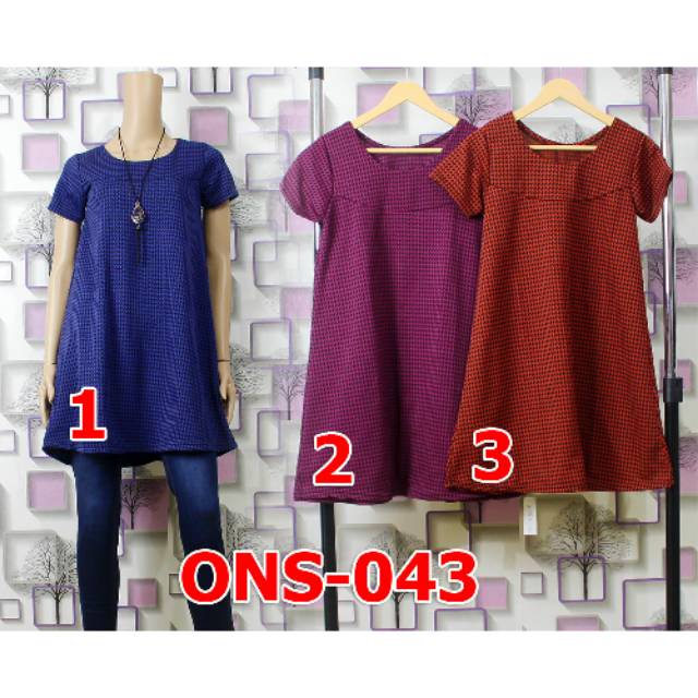 MINI DRESS SOFT WAFFLE ONS043