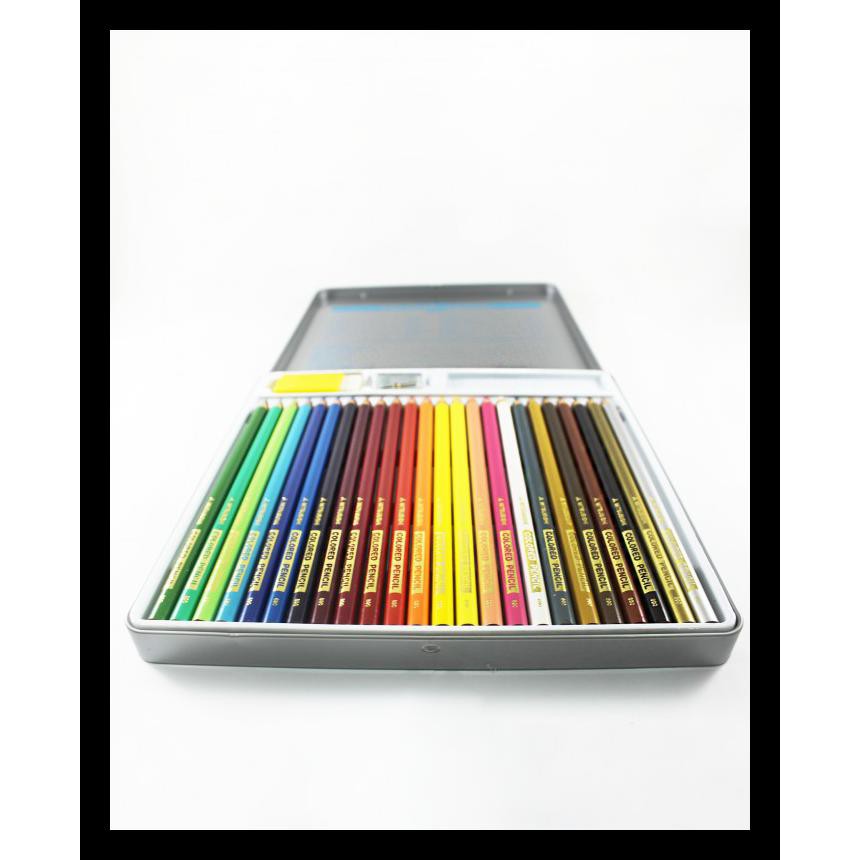 

TERMURAH Pensil Warna Rasa Crayon MITSUBISHI COLORED PENCIL 24 COLOR