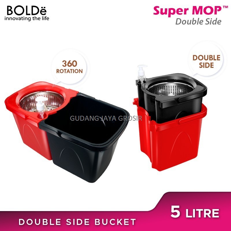 Bolde Super Mop Double Side - Putih