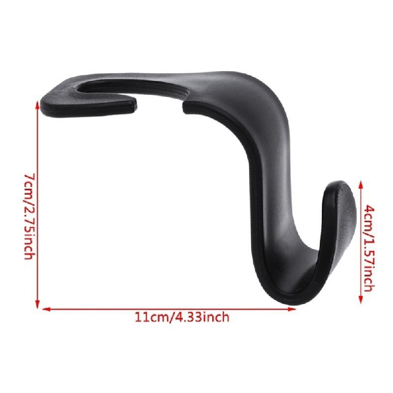 Gantungan Organizer Barang Mobil Headrest Hook 1 Pcs