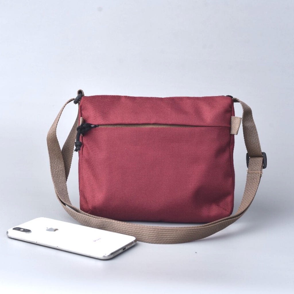 FANTEUS - Tas Selempang Dua Muka - Tas Mini Original Sling Bag Waterproof